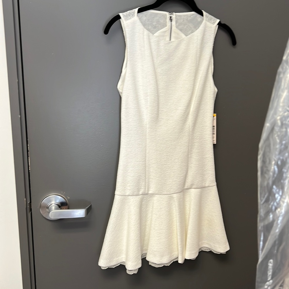 Alice & Olivia white dress